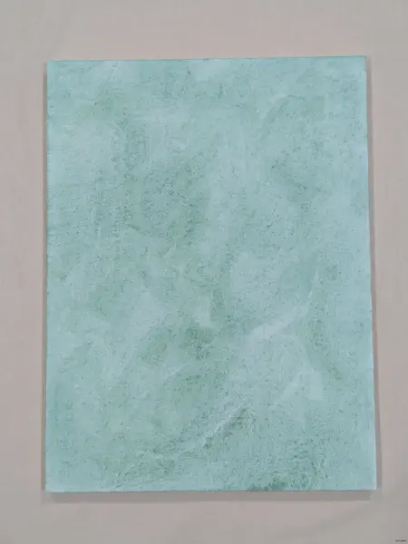 膠彩 水母漂流記