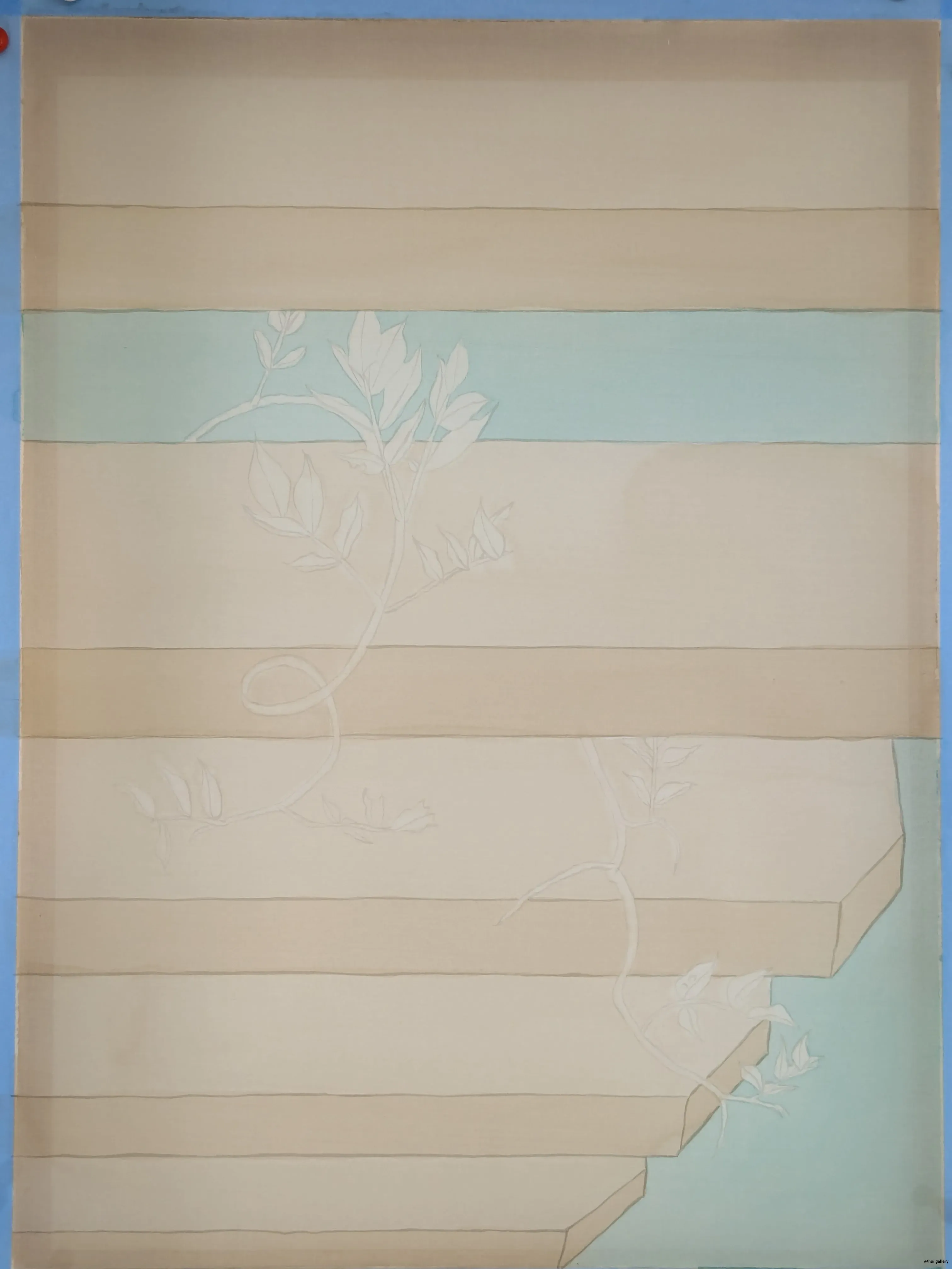 /images/painting/膠彩/縫隙中的紫藤/圖/i1.webp