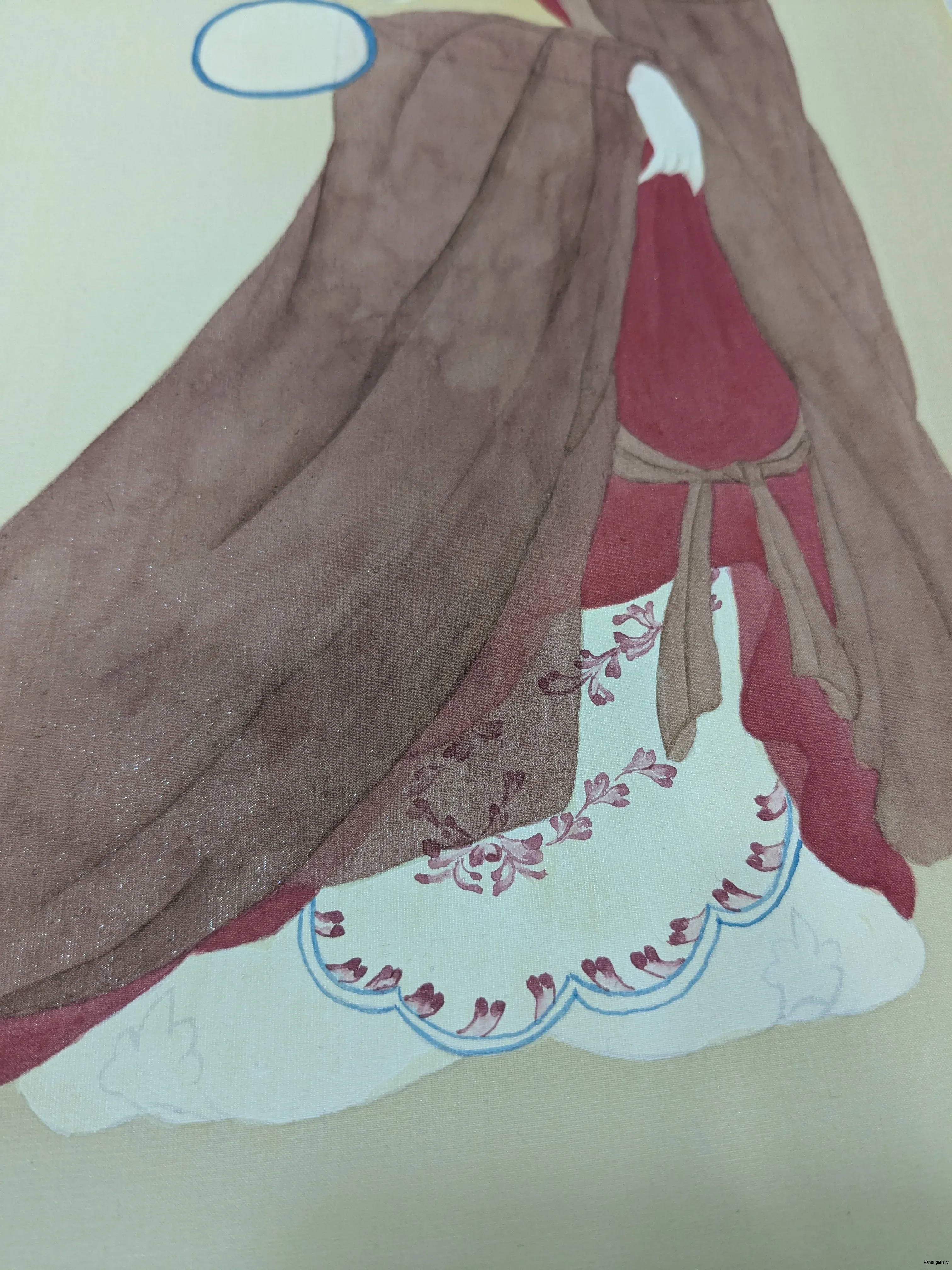 /images/painting/膠彩/臨摹_簪花仕女圖/過程/p1.webp