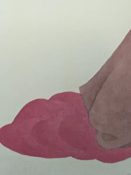 膠彩 臨摹 簪花仕女圖
